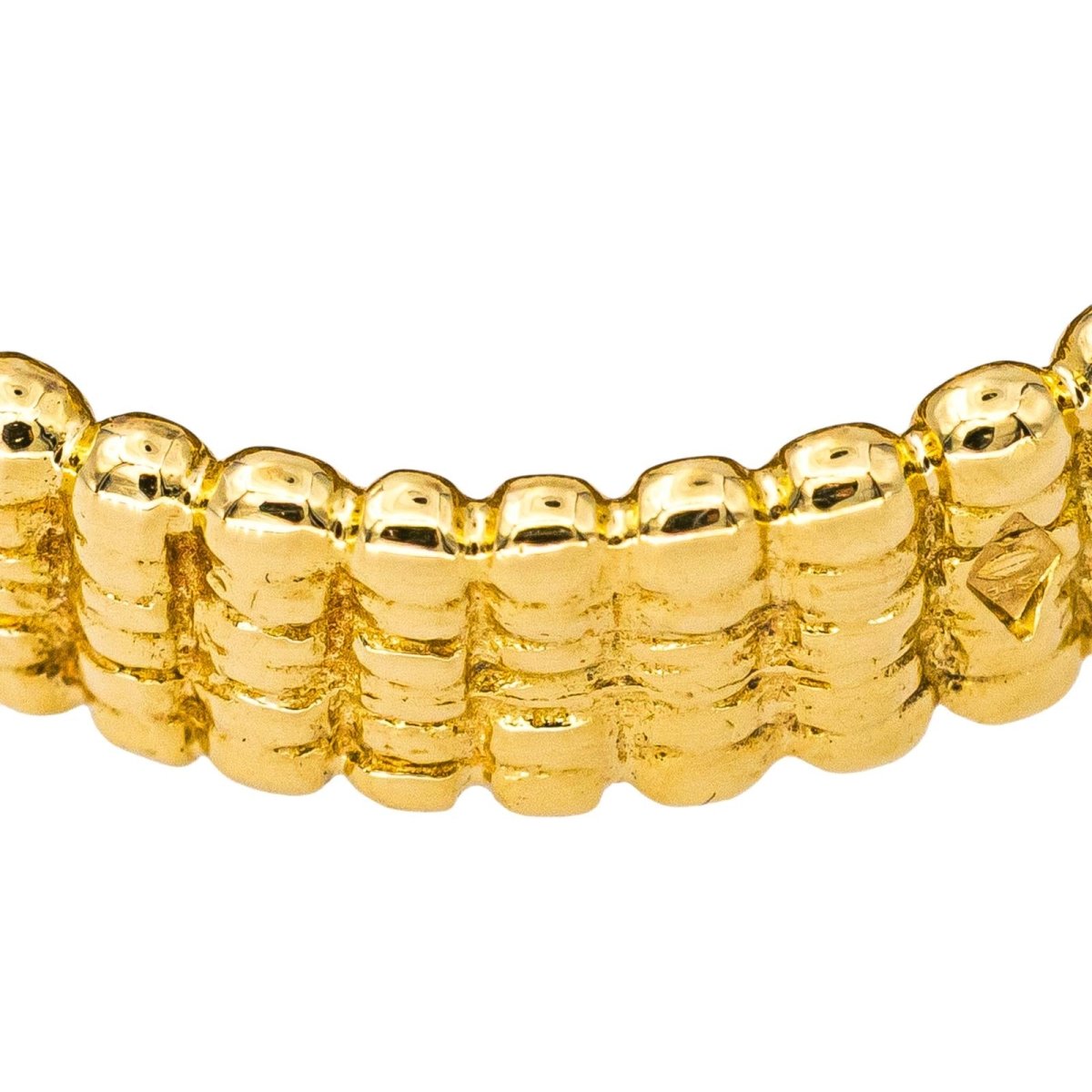 Bague Chevalière en or jaune et diamants - Castafiore