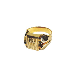 Bague Chevalière en or rose - Castafiore