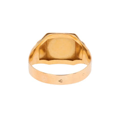 Bague Chevalière en or rose - Castafiore