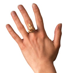 Bague chien et son collier diamants - Castafiore