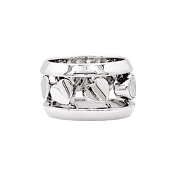 Bague CHOPARD "Happy Diamond Amore" en or blanc et diamant - Castafiore