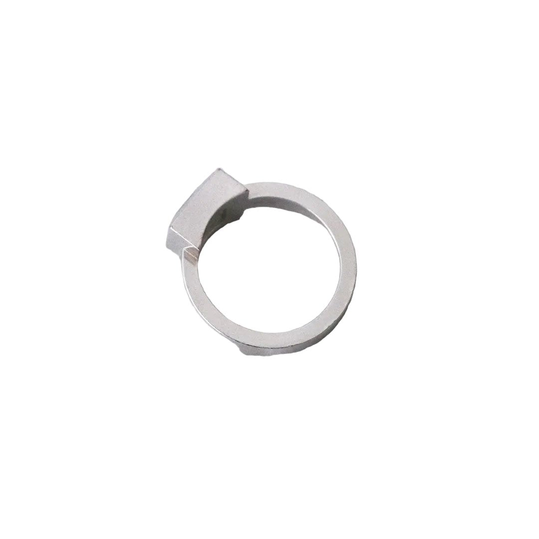 Bague CHOPARD "Happy Diamonds" en or blanc et diamant - Castafiore