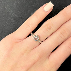 Bague CHOPARD Happy diamonds en or blanc et diamant - Castafiore