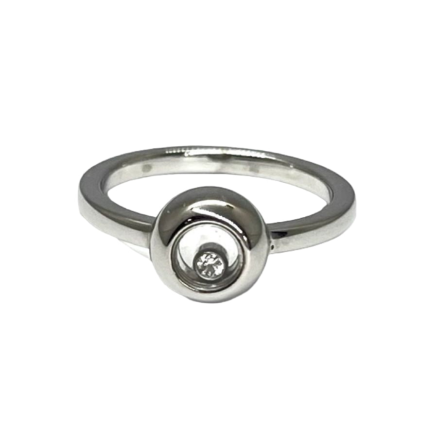 Bague CHOPARD Happy diamonds en or blanc et diamant - Castafiore