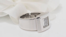Bague Chopard Happy Diamonds en or blanc et diamants - Castafiore
