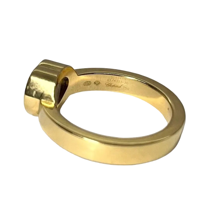 Bague CHOPARD Happy diamonds en or jaune et diamants - Castafiore