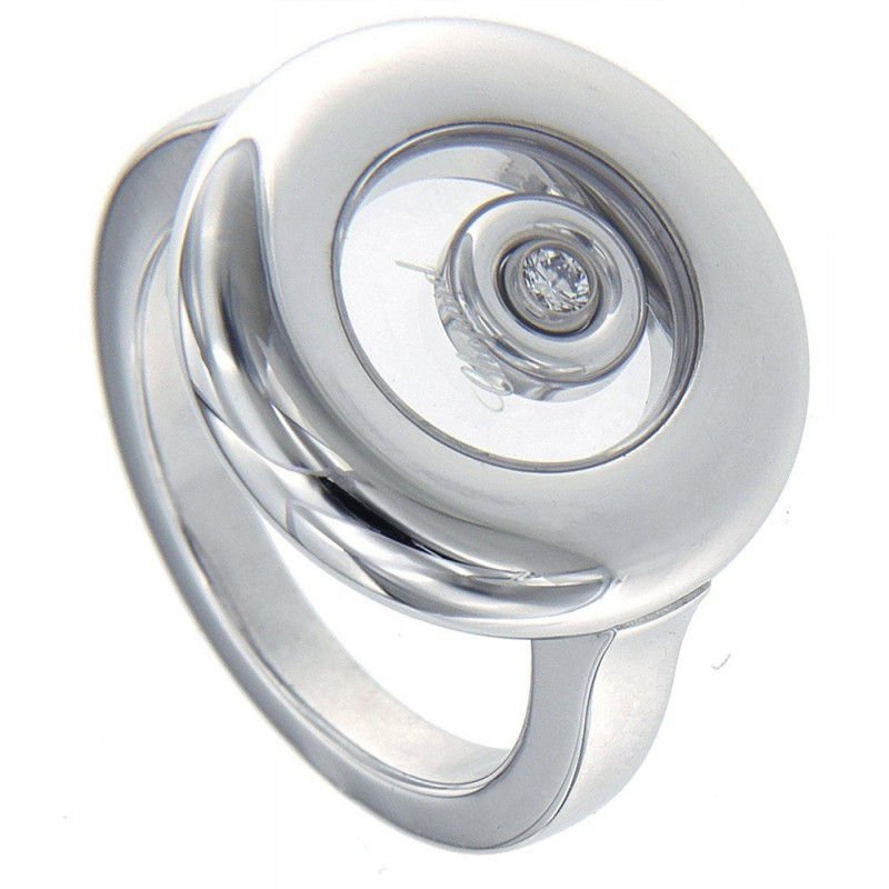 Bague Chopard Happy Diamonds or gris diamant - Castafiore