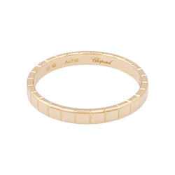 Bague CHOPARD "Ice Cube" en or jaune - Castafiore
