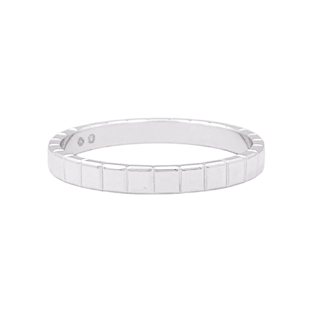 Bague Chopard Ice Cube Or Blanc - Castafiore