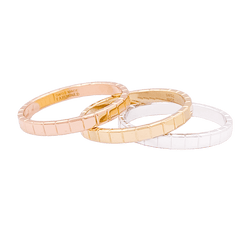 Bague Chopard Ice Cube Or Blanc - Castafiore