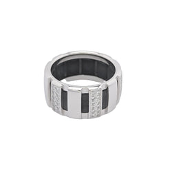 Bague Class One Chaumet or blanc et diamants - Castafiore