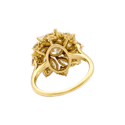 Bague Cocktail CARTIER en or jaune et diamants - Castafiore