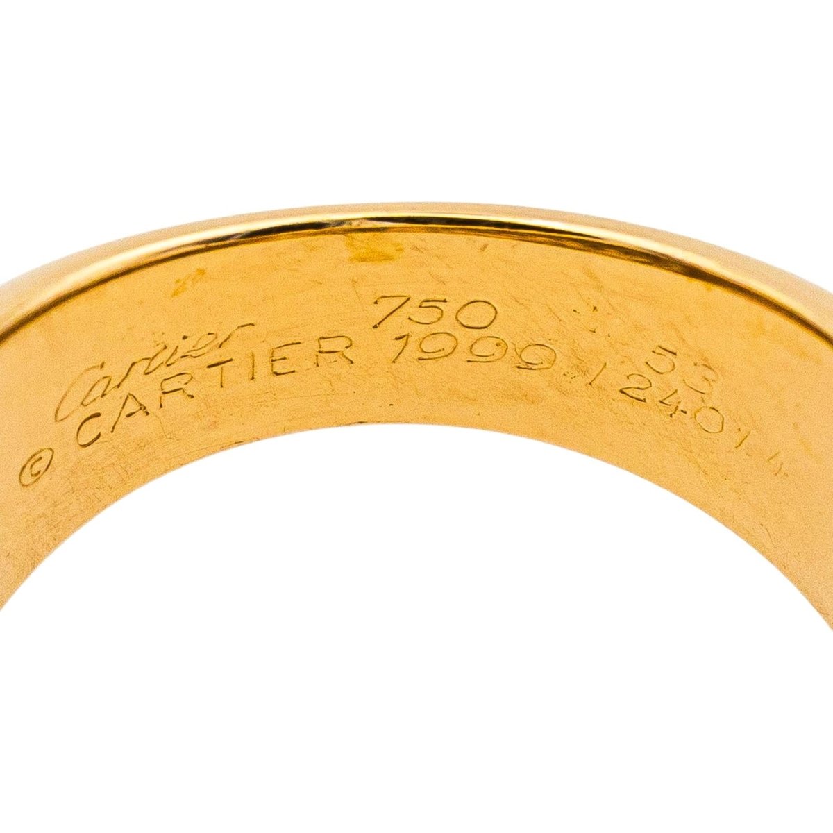 Bague Cocktail CARTIER "Sauvage" en or jaune et diamants - Castafiore