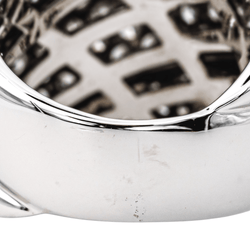 Bague Cocktail DAMIANI "Gomitolo" en or blanc et diamants - Castafiore