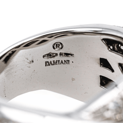 Bague Cocktail DAMIANI "Gomitolo" en or blanc et diamants - Castafiore