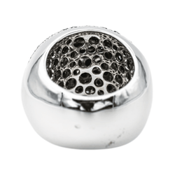 Bague Cocktail en or blanc et diamants - Castafiore