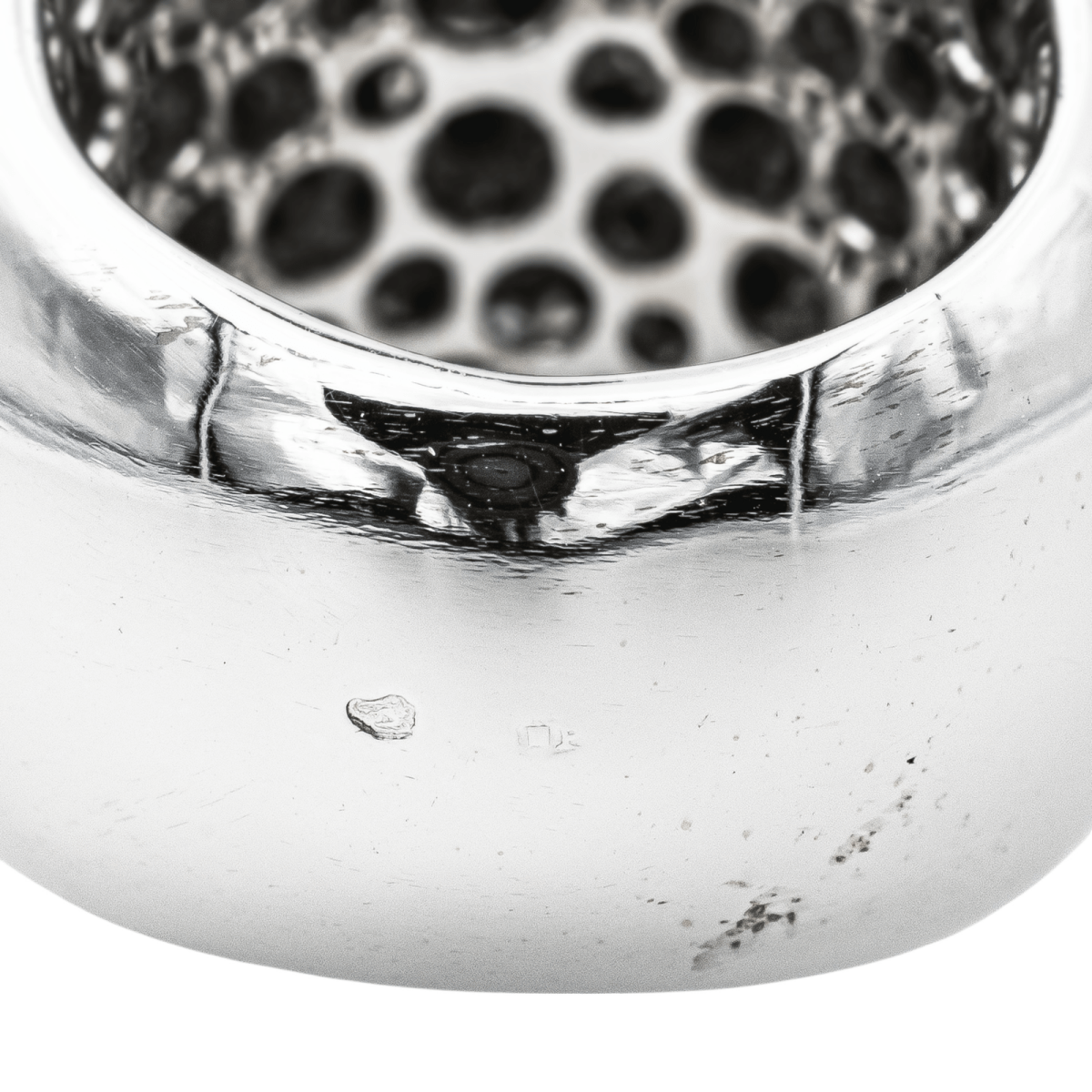 Bague Cocktail en or blanc et diamants - Castafiore