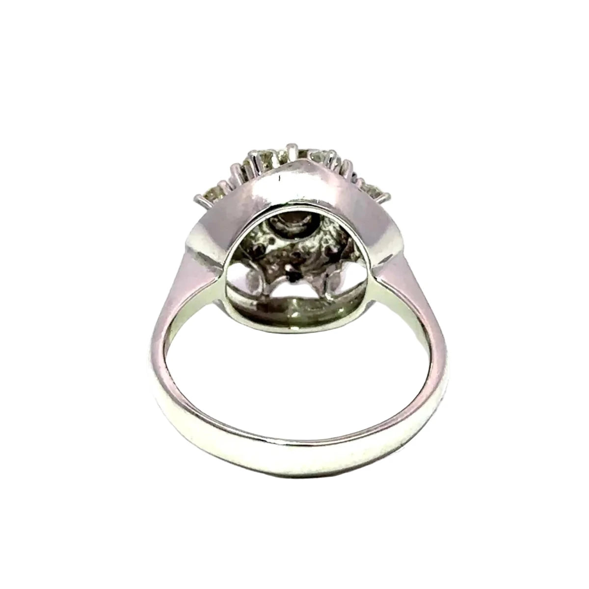 Bague Cocktail en or blanc et diamants - Castafiore