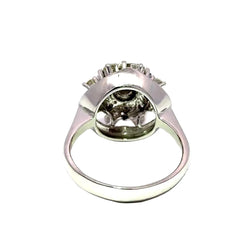 Bague Cocktail en or blanc et diamants - Castafiore