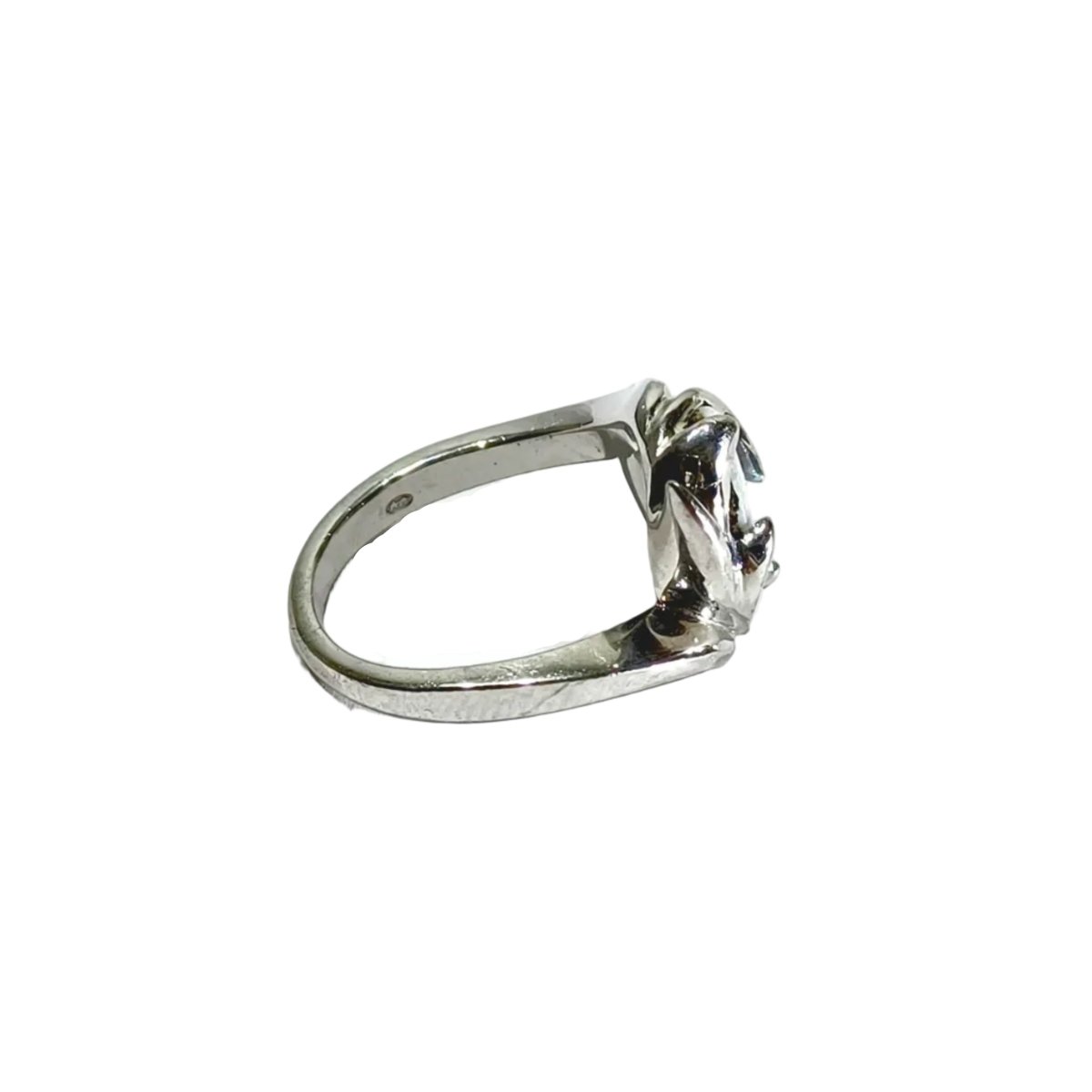 Bague Cocktail en or blanc et opale - Castafiore