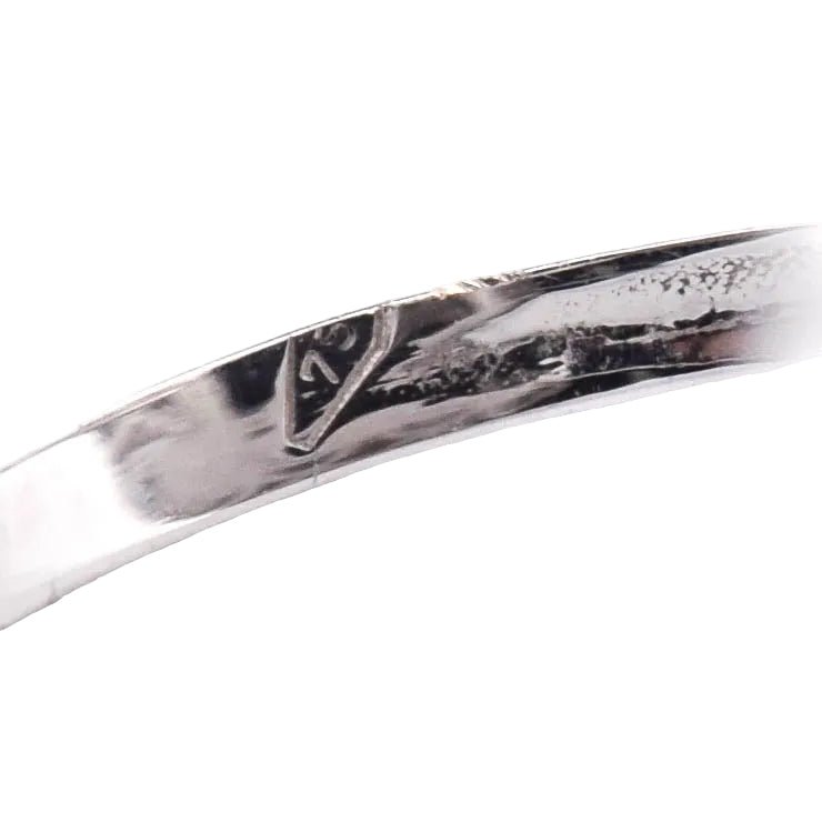 Bague Cocktail en or blanc, onyx et diamants - Castafiore