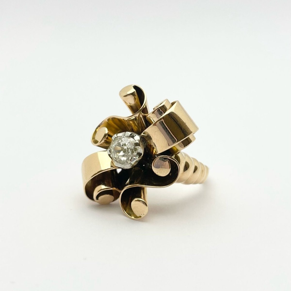 Bague Cocktail en or et diamant - Castafiore