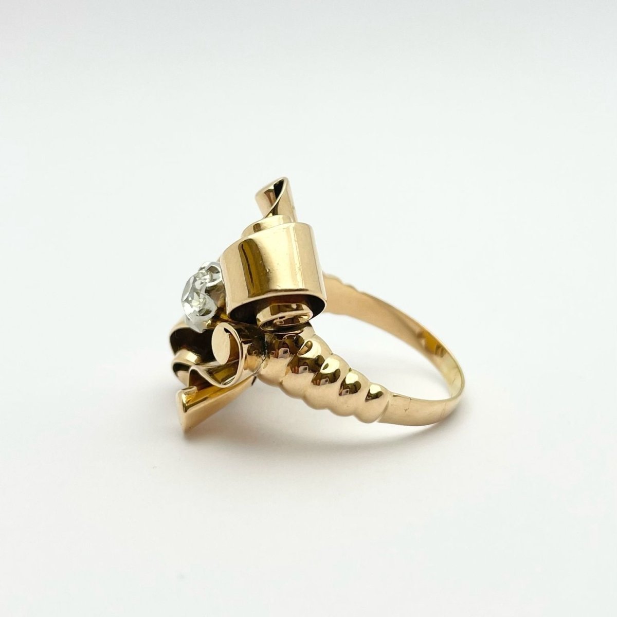 Bague Cocktail en or et diamant - Castafiore