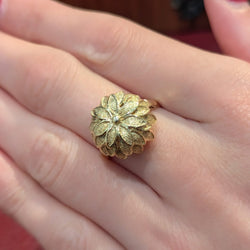 Bague Cocktail en or jaune - Castafiore