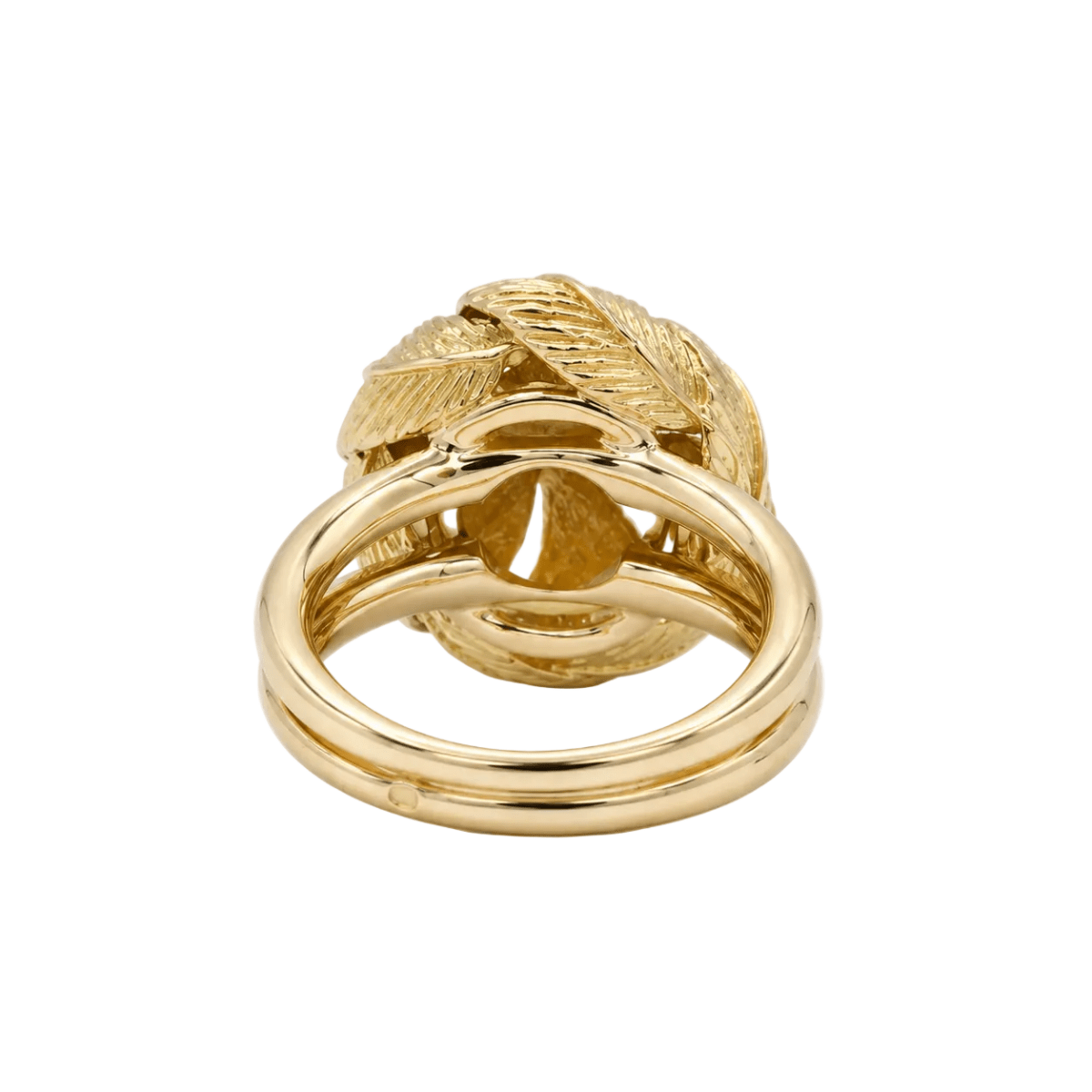 Bague Cocktail en or jaune et diamants - Castafiore