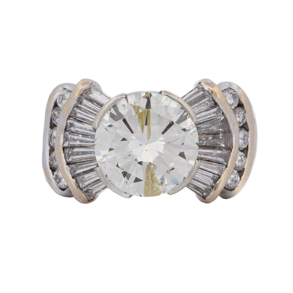 Bague Cocktail en or jaune et diamants - Castafiore