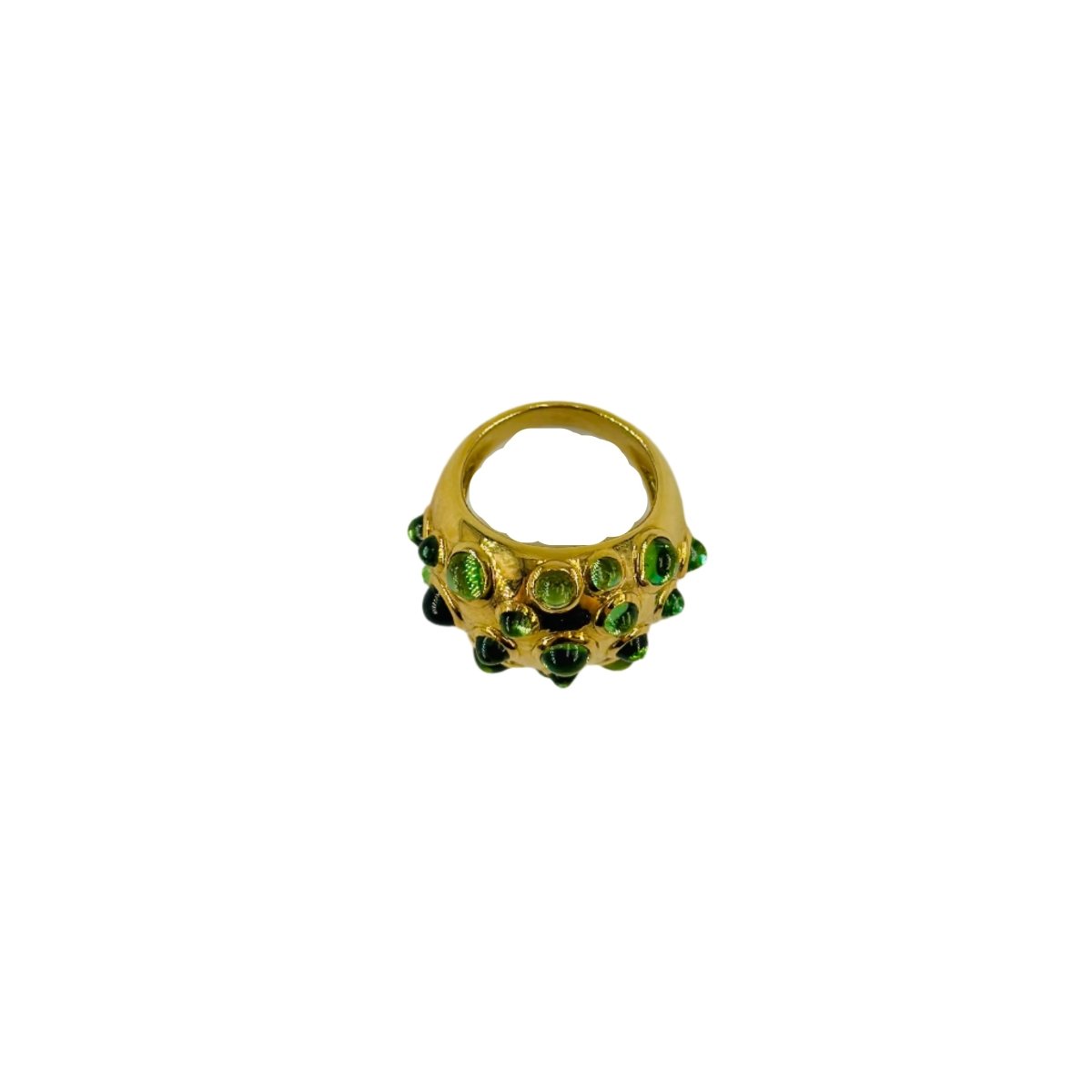 Bague Cocktail en or jaune et tourmaline - Castafiore