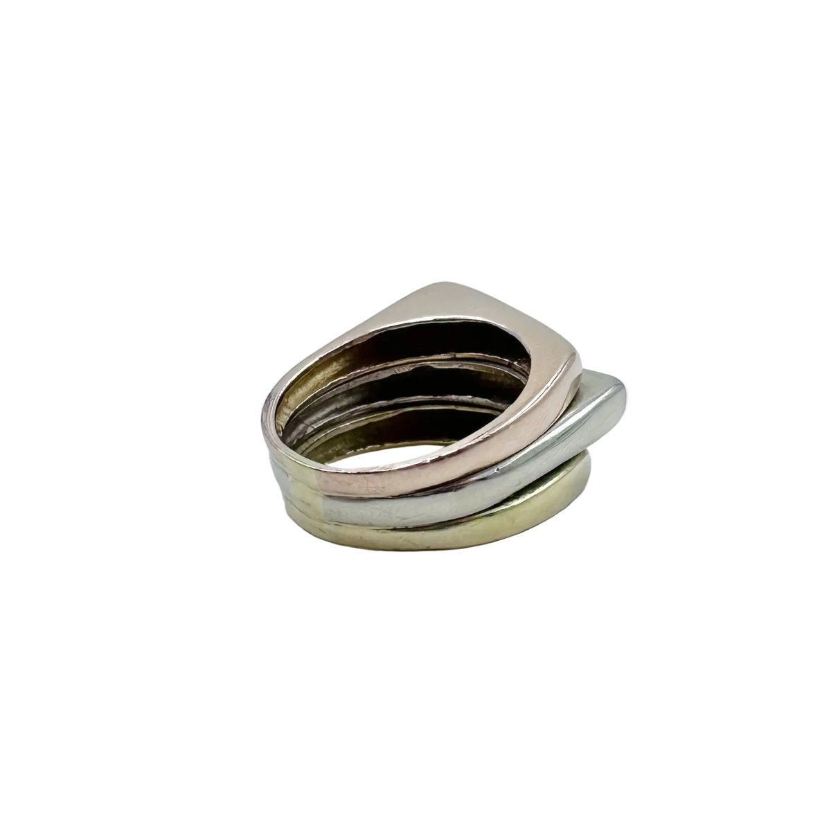 Bague Cocktail en trois ors - Castafiore