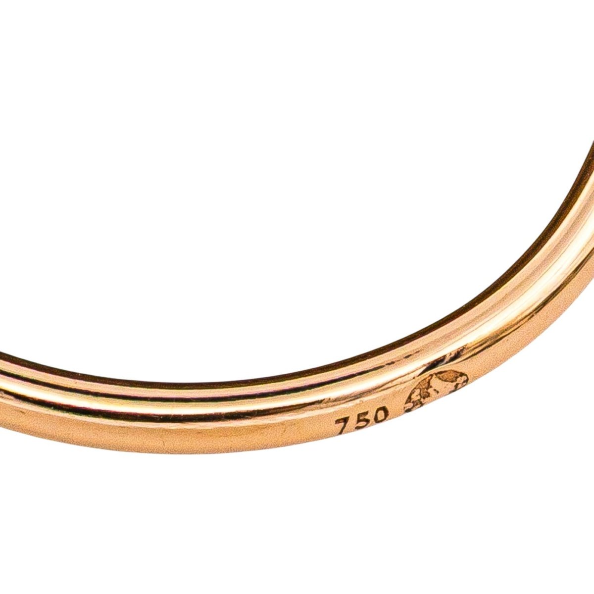 Bague Cocktail GINETTE NY "Ever Tiger Eye Disc" en or rose et oeil du tigre - Castafiore