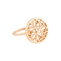 Bague Cocktail HERMÈS "Chaîne d'Ancre Passerelle" en or rose - Castafiore