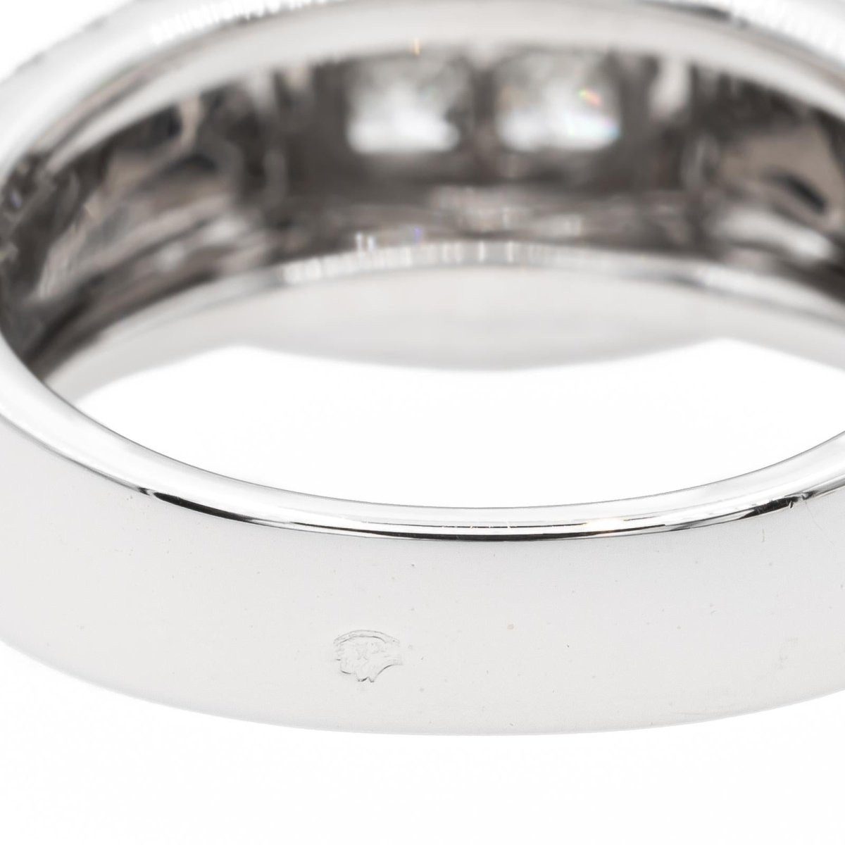 Bague Cocktail Or blanc Diamant - Castafiore