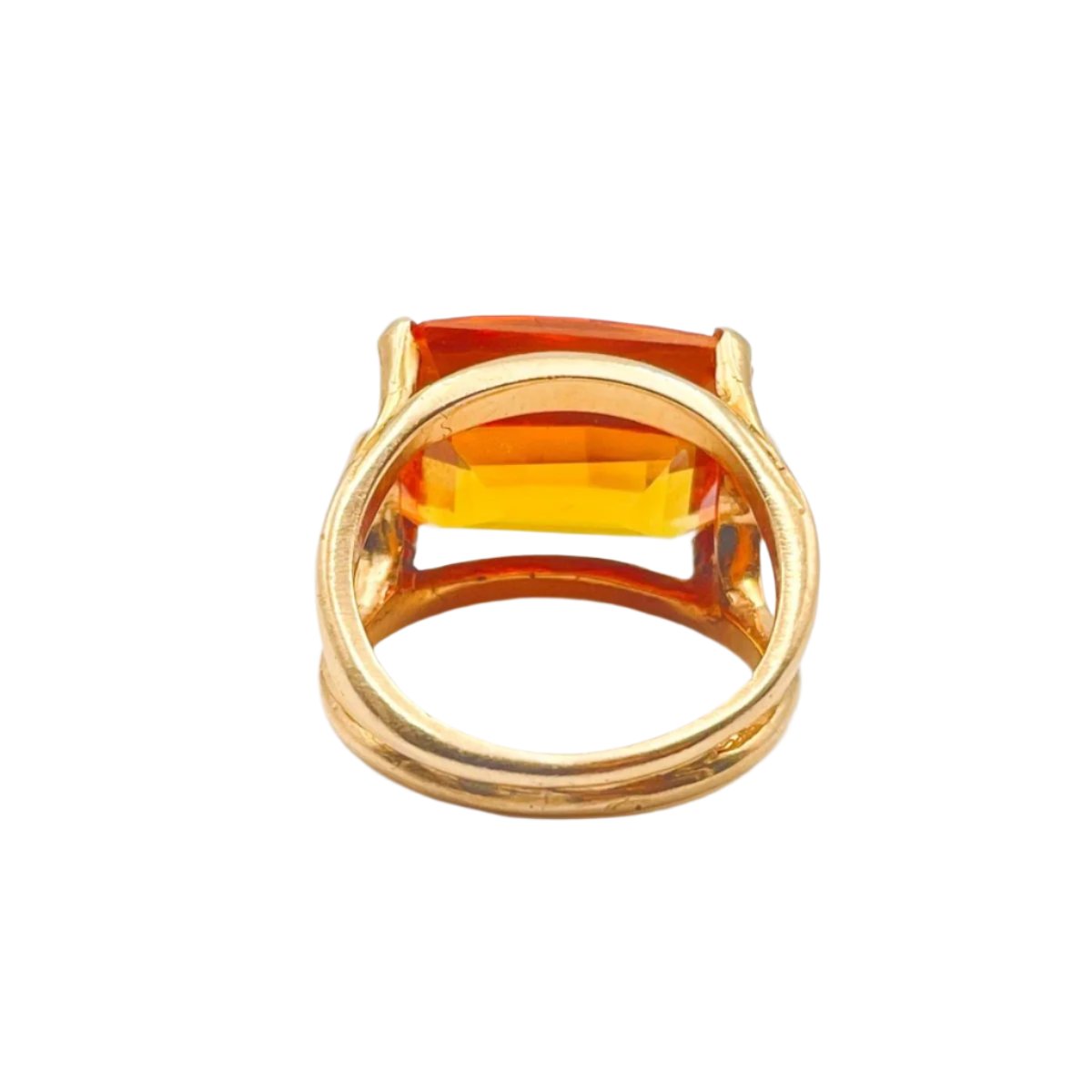 Bague Cocktail Saphir Jaune - Castafiore