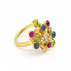 Bague COLOR BUBBLES en or et diamants - Castafiore