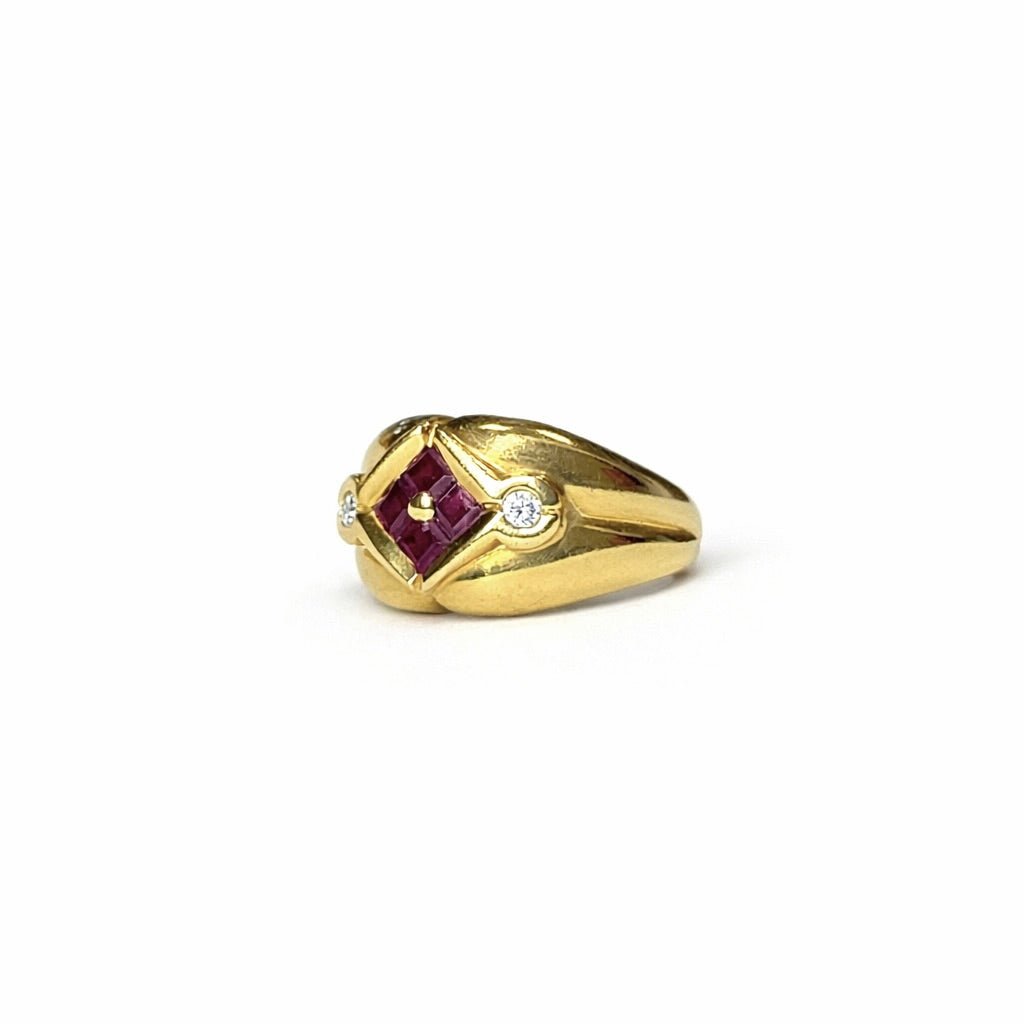 Bague croisillons - Castafiore