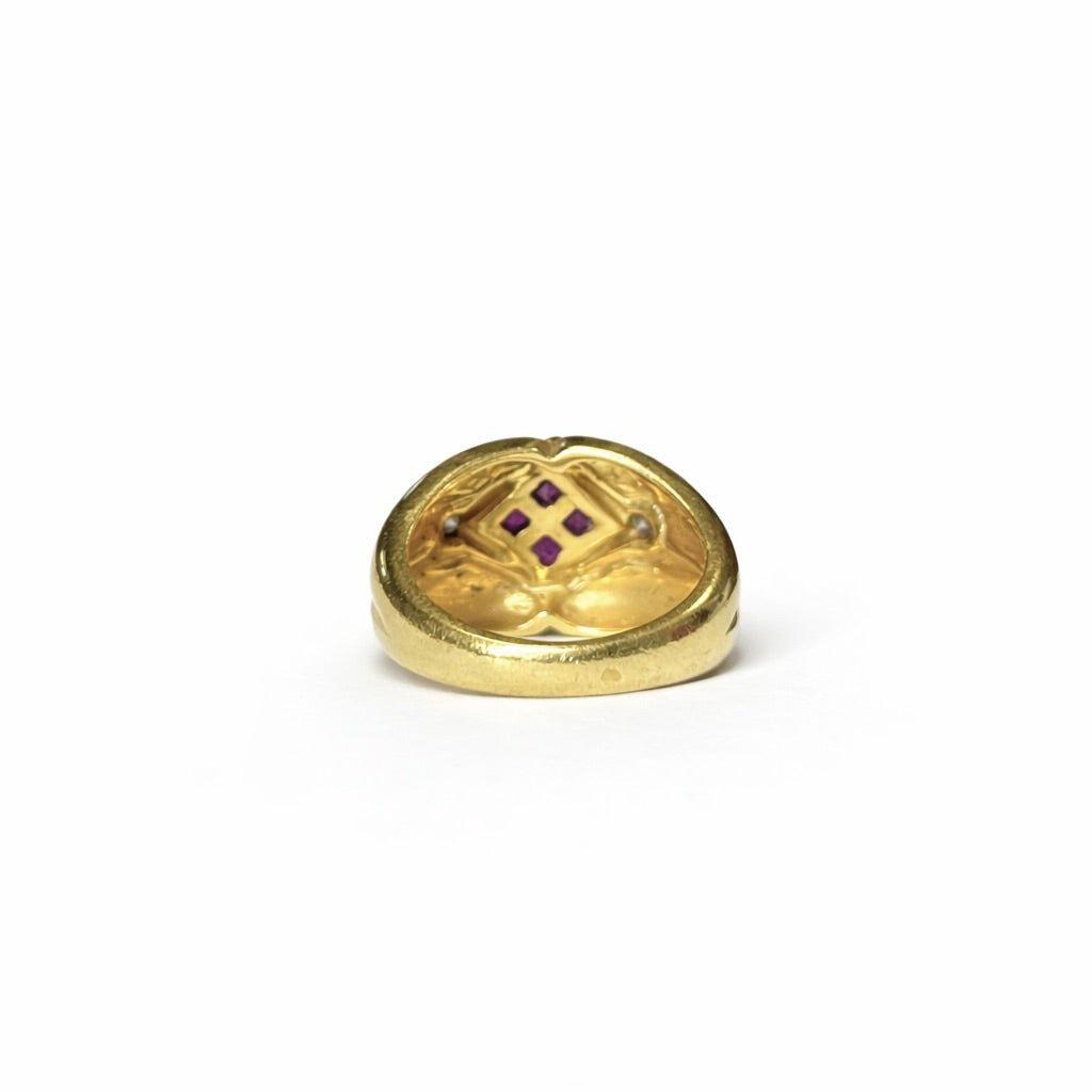 Bague croisillons - Castafiore