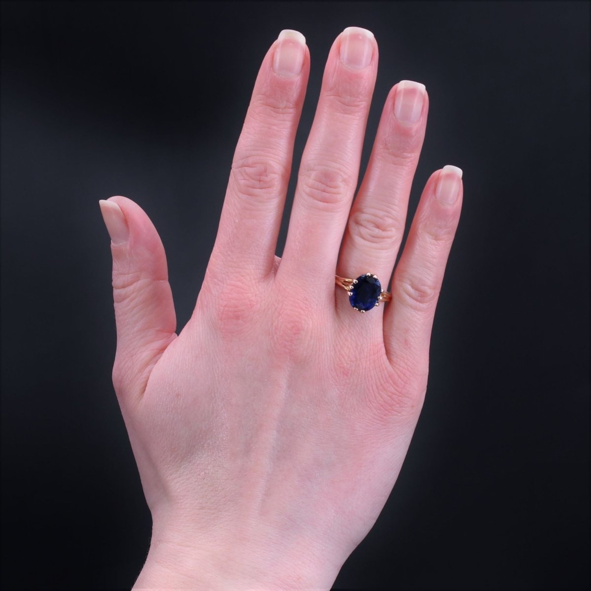 Bague cyanite et or - Castafiore