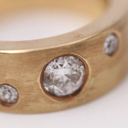 Bague d'auteur en or et brillants - Castafiore