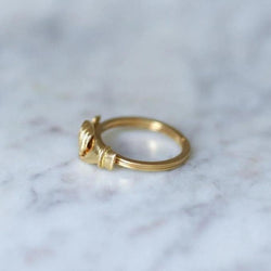 Bague de Foi Fédé Or Jaune - Castafiore