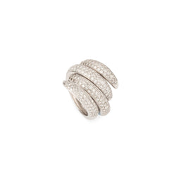 Bague de la maison Chaumet, collection Tango en diamant - Castafiore