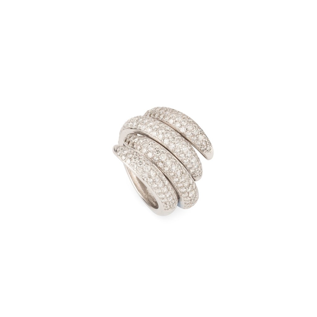 Bague de la maison Chaumet, collection Tango en diamant - Castafiore