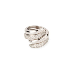 Bague de la maison Chaumet, collection Tango en diamant - Castafiore