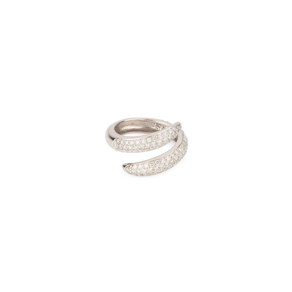 Bague de la maison Chaumet, collection Tango en diamant - Castafiore