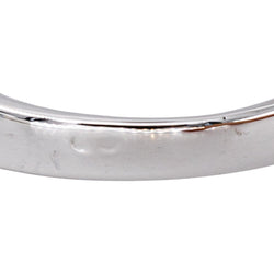 Bague Demi-alliance Or blanc Diamant - Castafiore