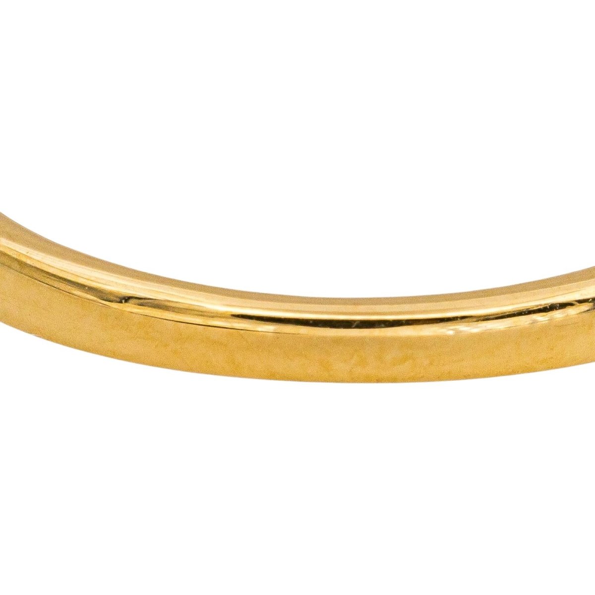 Bague Demi - alliance Or jaune Diamant - Castafiore
