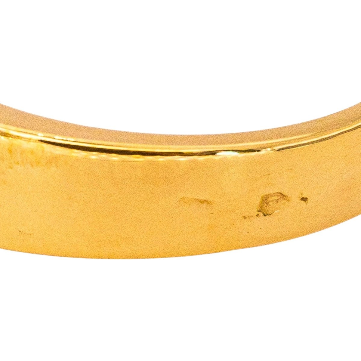 Bague Demi-alliance Or jaune Diamant - Castafiore