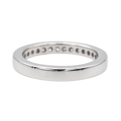 Bague Demi - Alliance Platine Diamant - Castafiore